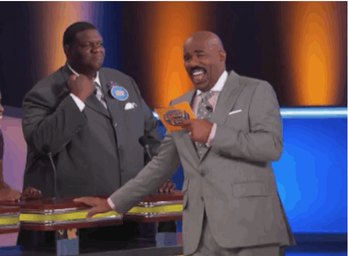 Steve Harvey Family Feud Show GIF
