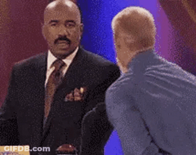 Steve Harvey Handsoff Disgusted GIF
