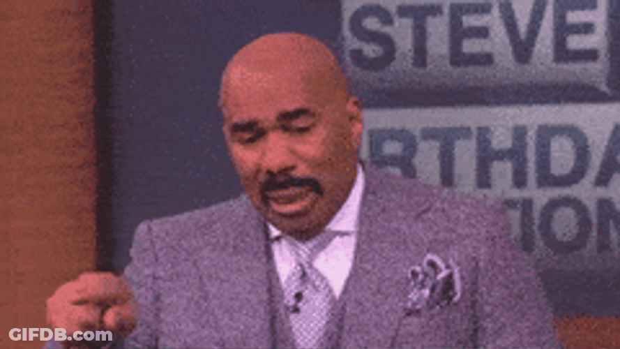 Steve Harvey Holding Tears Trying Not To Cry GIF
