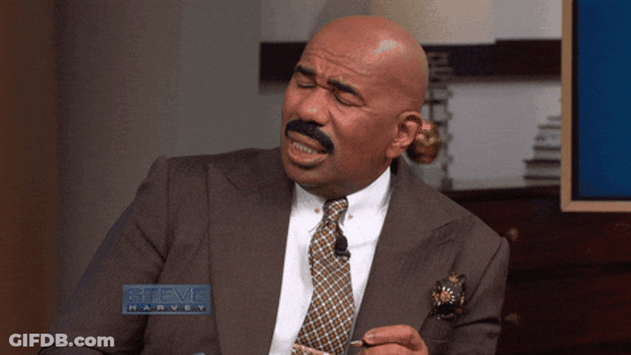 Steve Harvey I Can't GIF