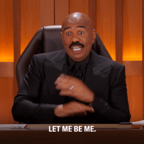 Steve Harvey Let Me Be Me GIF