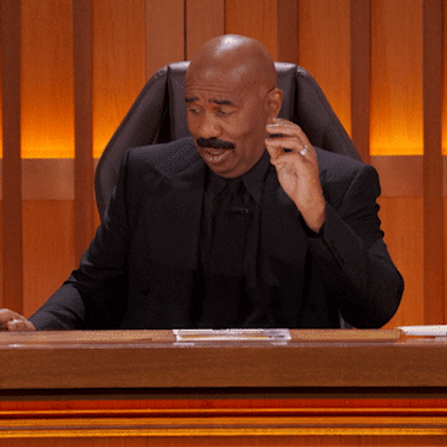 Steve Harvey Looking Away Laughing GIF