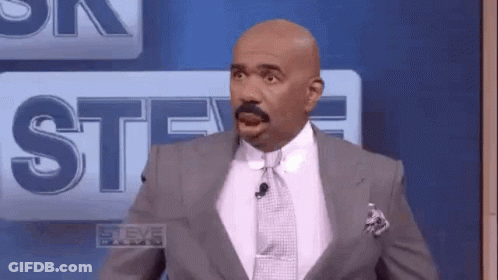 Steve Harvey Making Funny Face GIF