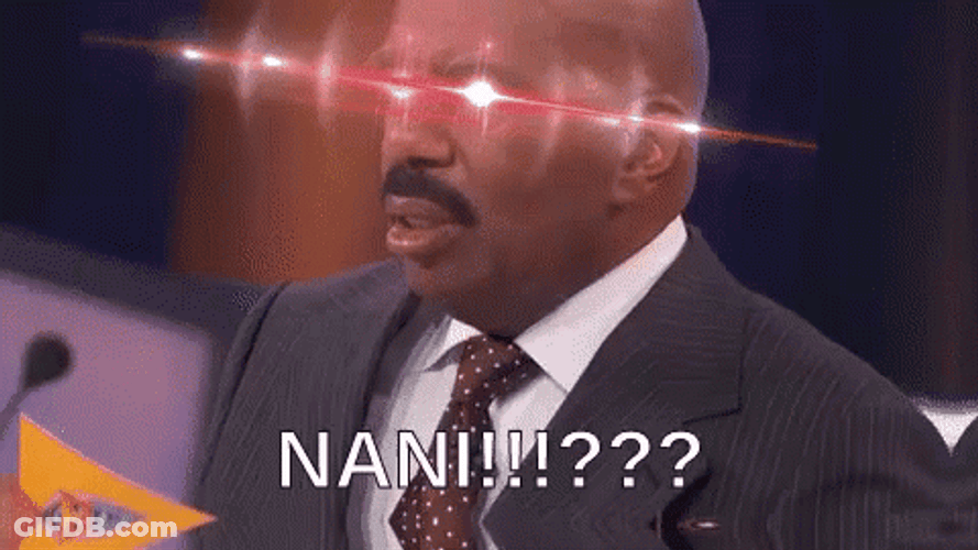 Steve Harvey Shocked Nani GIF