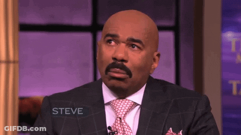 Steve Harvey Talking On TV GIF