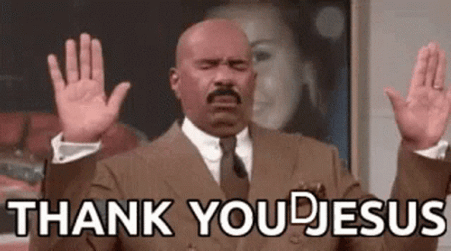 Steve Harvey Thank You Djésus GIF