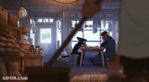 Steve Heller Sign Over Crowded Dance Floor GIF