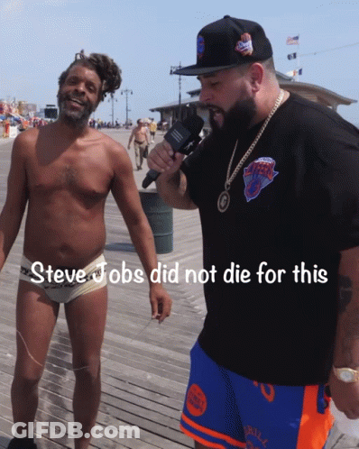 Steve Jobs Did Not Die For This GIF