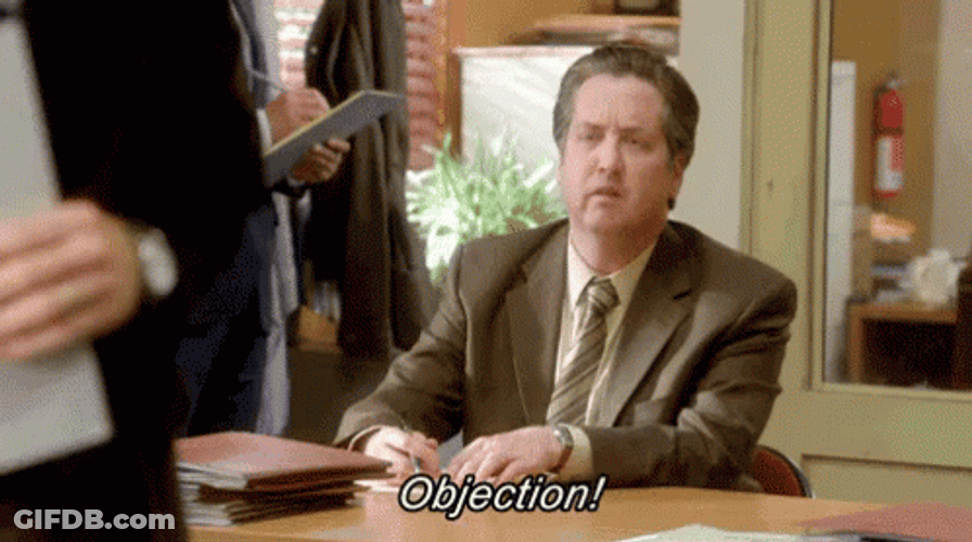 Steve Little Objection GIF