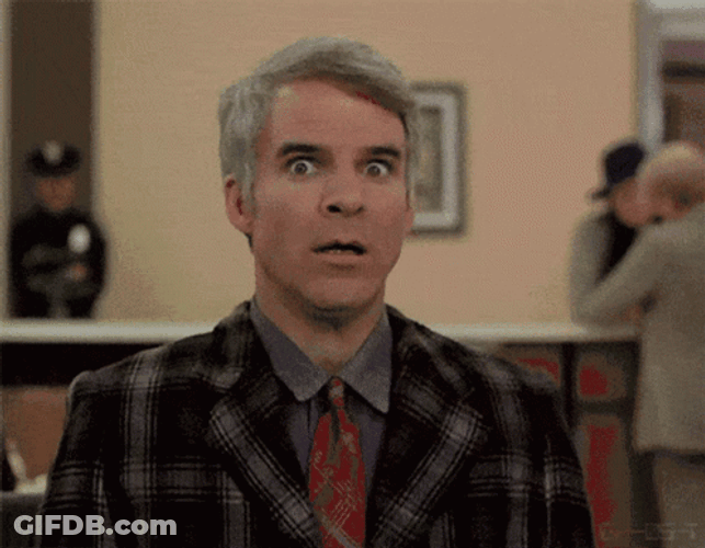 Steve Martin Head Spinning GIF