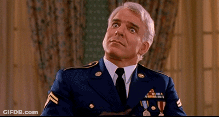 Steve Martin No Idea GIF