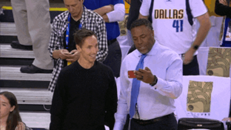 Steve Nash Cheerful GIF