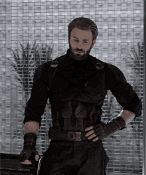 Steve Rogers Captain America Avengers End Game GIF