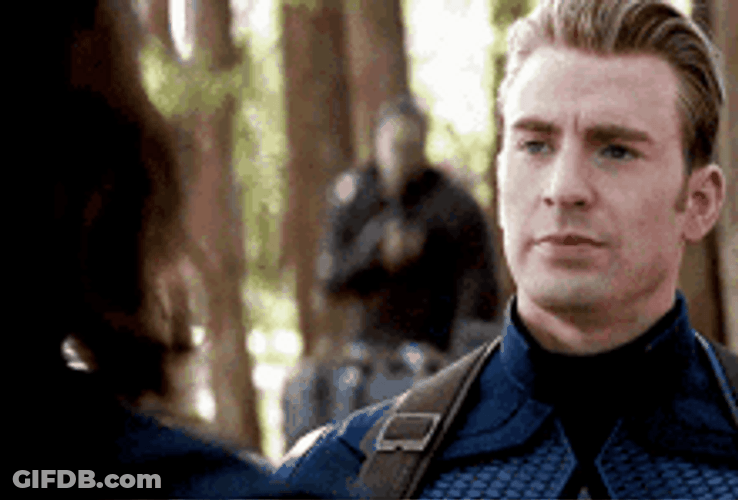 Steve Rogers Captain America Bucky Barnes Hug GIF