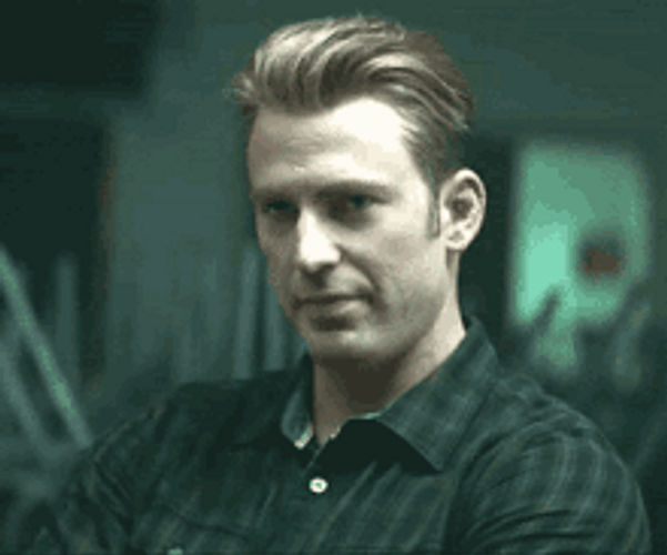 Steve Rogers Chris Evans Serious Pissed Reaction GIF