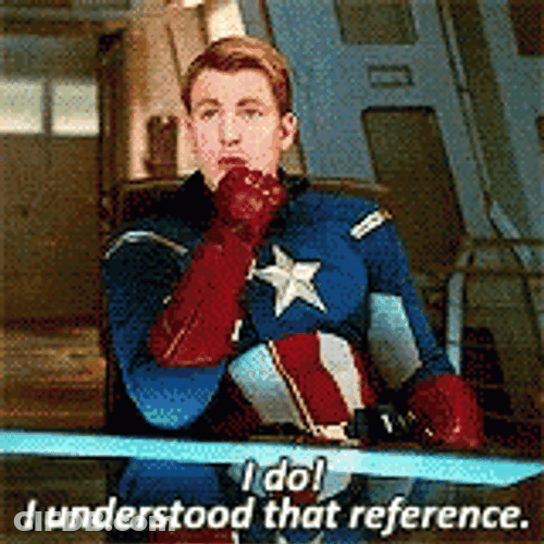 Steve Rogers I Understood That Refer Reference GIF