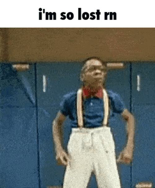 Steve Urkel I'm So Lost Right Now GIF