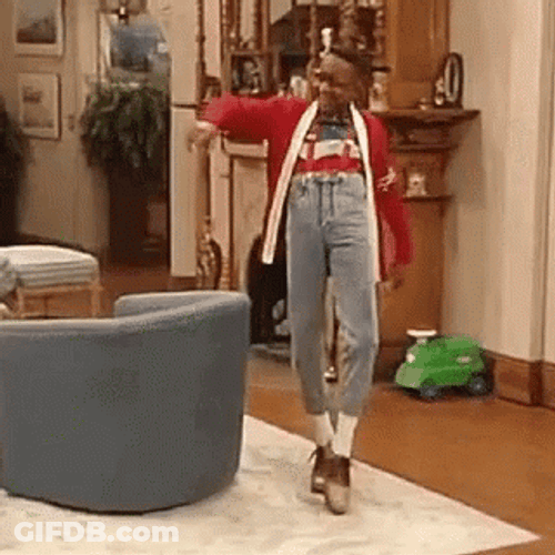 Steve Urkel Plug Walk GIF