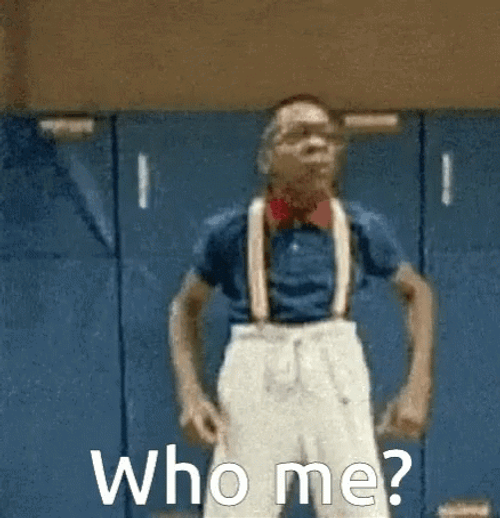 Steve Urkel Who Me GIF