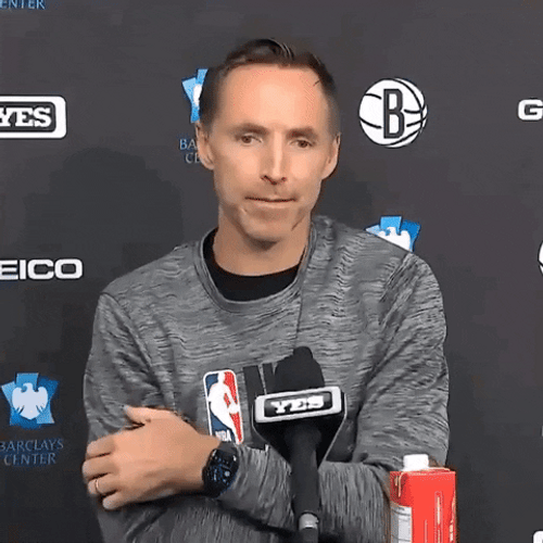 Steven Nash Roars GIF