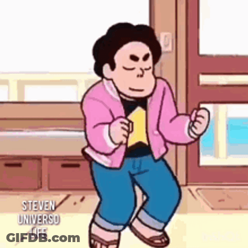 Steven Universe Dancing Alone GIF