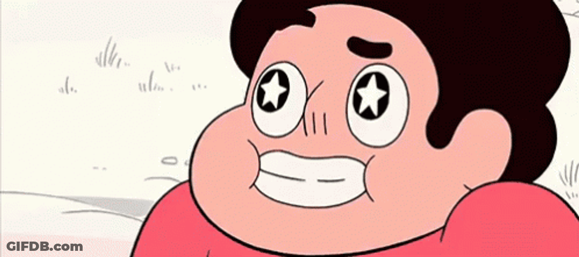 Steven Universe Dancing His Eyebrows GIF