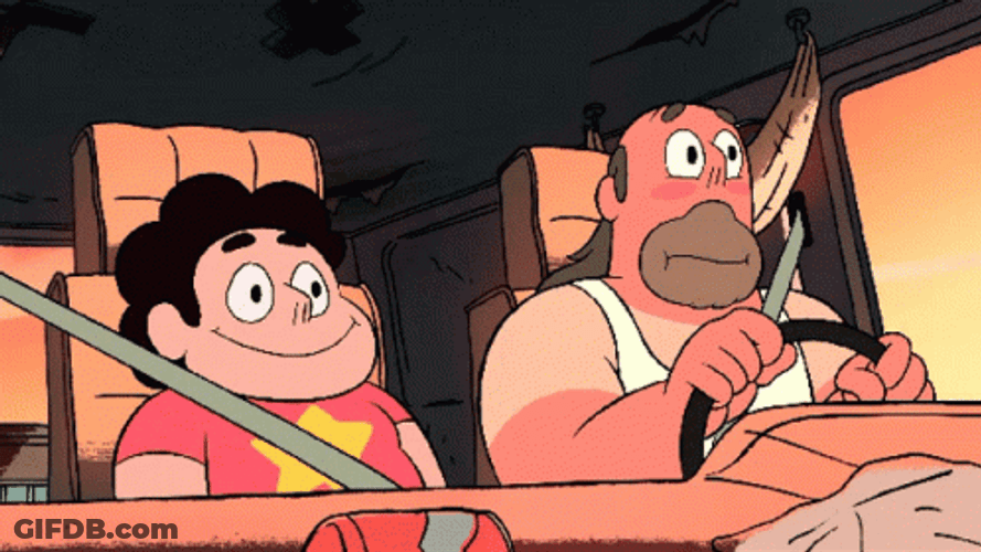 Steven Universe Excited To Travel GIF