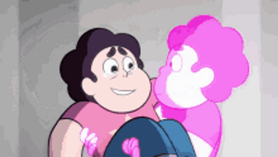 Steven Universe Holding Himself GIF