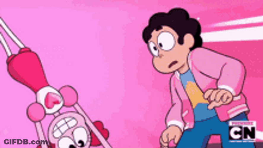 Steven Universe Listening To A Cute Girl GIF