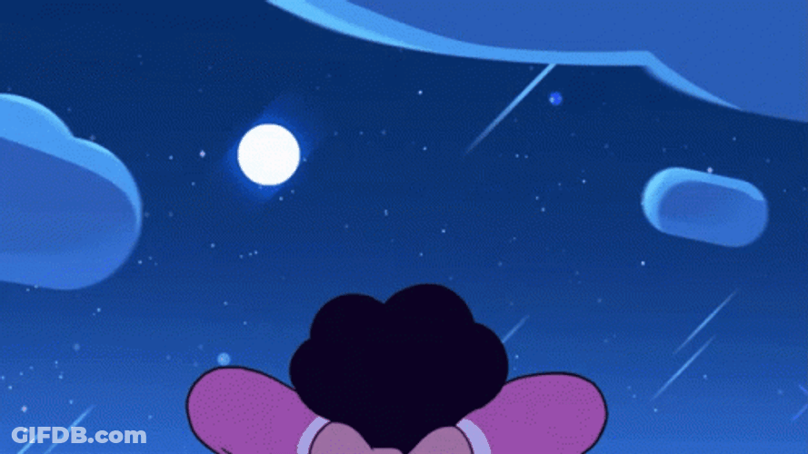 Steven Universe Relaxing Animated Stars GIF