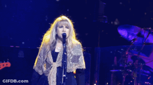 Stevie Nicks Fleetwood Mac GIF