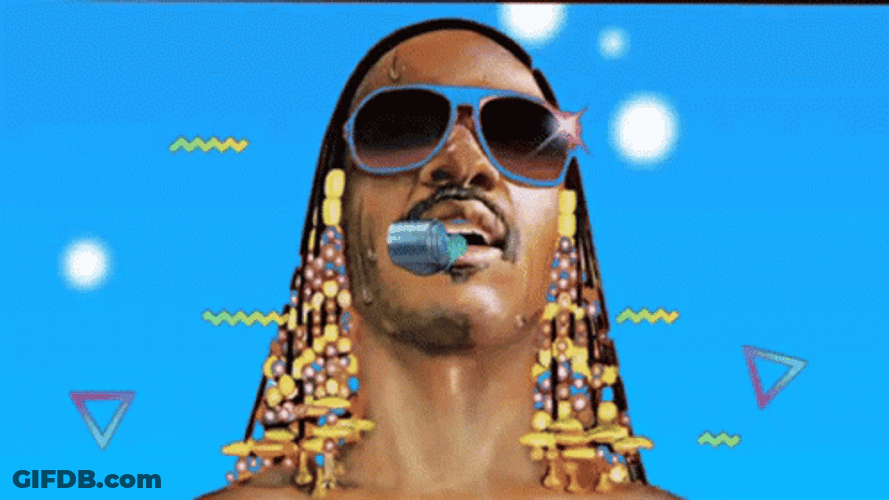 Stevie Wonder GIF