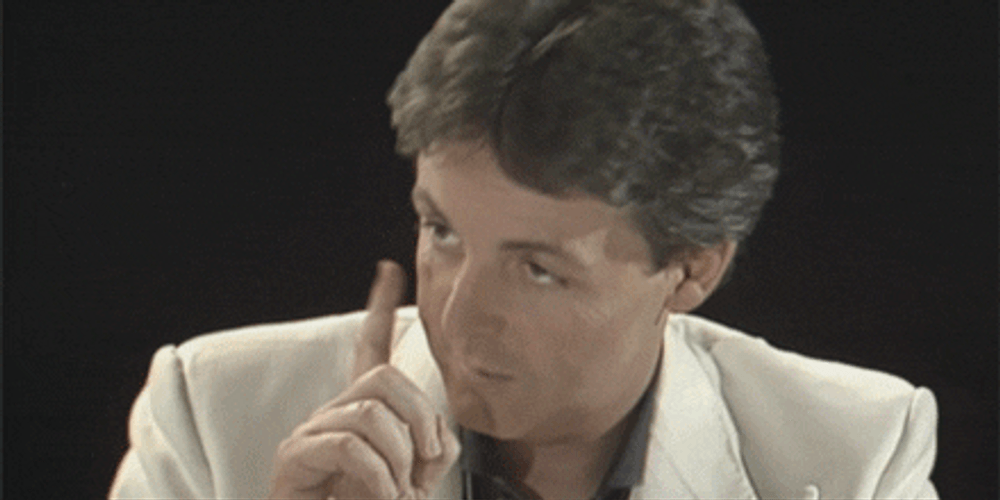 Stevie Wonder With Paul McCartney GIF