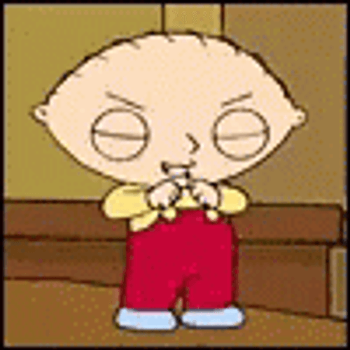 Stewie Dancing While Closing His Eyes GIF