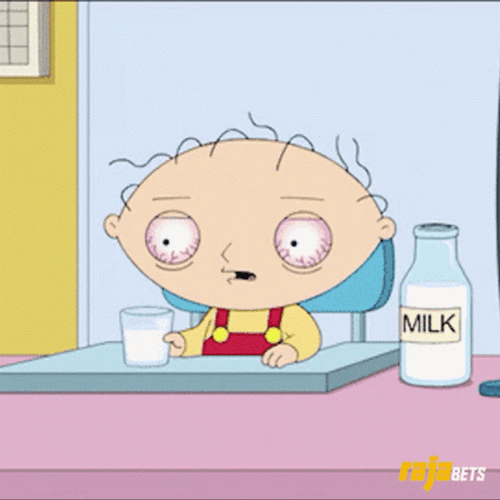 Stewie Family Guy Drinking Milk GIF