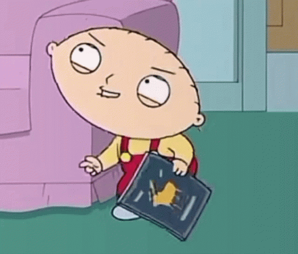 Stewie Griffin Dancing Snap GIF
