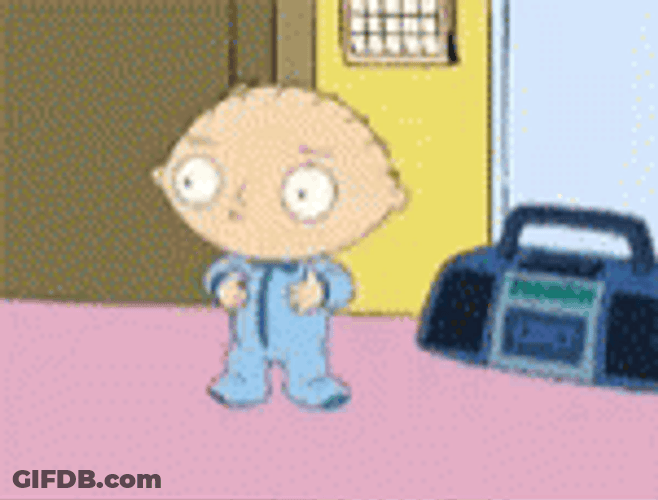 Stewie Griffin Robot Dancing GIF