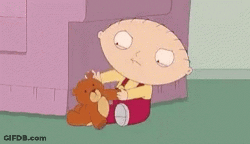 Stewie Griffin Slapping Bear Toy Face Slapping Face GIF