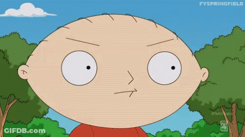 Stewie Making Funny Face GIF