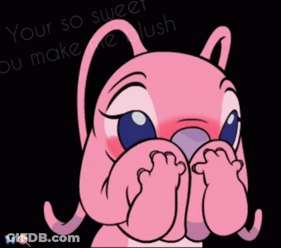 Stich And Angel You're So Sweet GIF