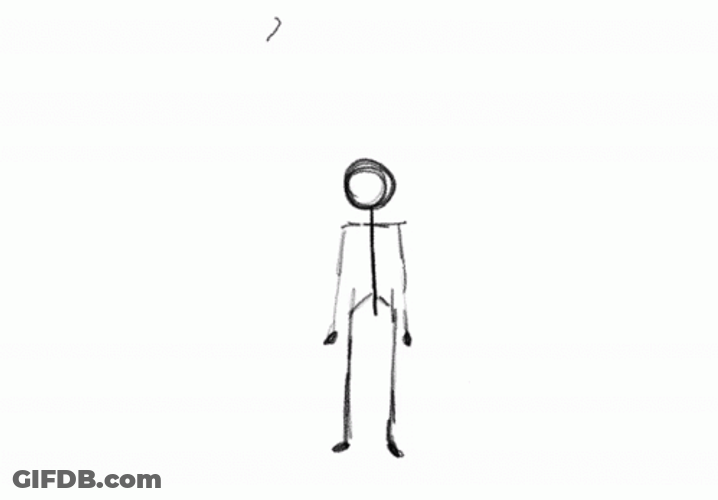 Stick Figure Dance Moves GIF