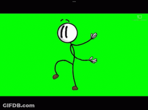 Stick Figure Dancing GIF