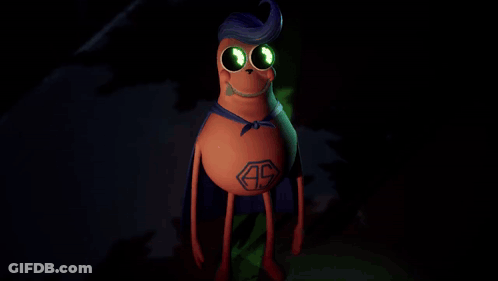 Stick Figure Dancing Okie Party Time GIF