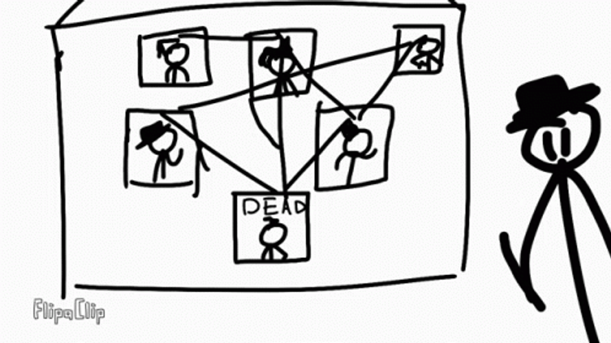 Stick Figure Detective GIF
