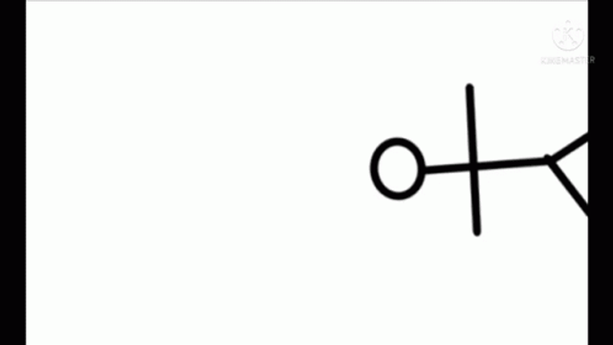 Stick Figure Disappear GIF