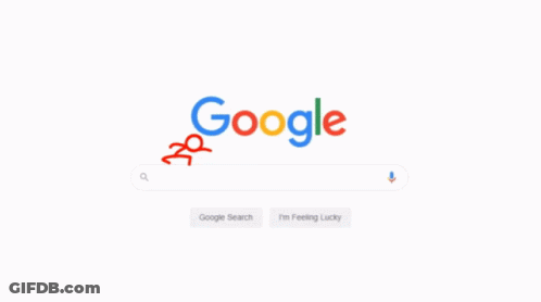 Stick Figure Flying With Flame GIF
