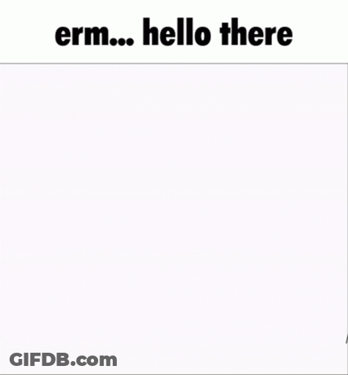Stick Figure Hello There GIF