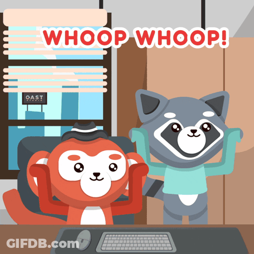 Stick Figure Holding Knife Ready GIF