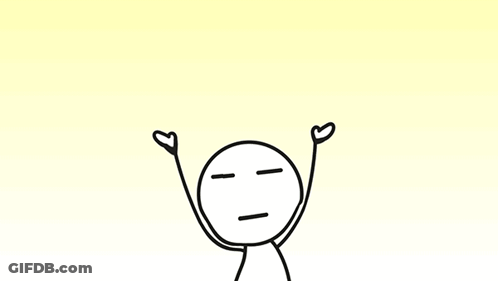 Stick Figure Saying I Don't Know IDK GIF