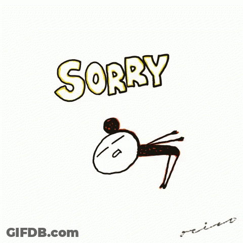 Stick Figure Saying Sorry GIF